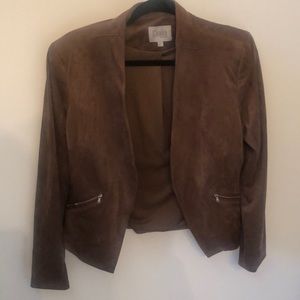 Brown blazer